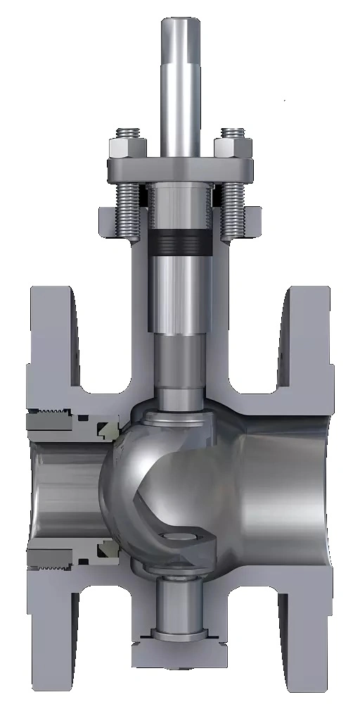 স্টেইনলেস স্টীল ইলেকট্রিক Trunnion Ball Valve V প্রকার ক্ষয়কারী মাঝারি নিয়ন্ত্রণের জন্য 2