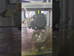 কার্যকর চালু / বন্ধ নিয়ন্ত্রণঃ কঠোর মিডিয়া জন্য অতি কমপ্যাক্ট বায়ুসংক্রান্ত বল ভালভ