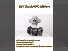 এসিড এবং ক্ষারীয় সমাধানের জন্য ইউপিভিসি বল ভালভ। ক্ষয় প্রতিরোধী এবং দীর্ঘস্থায়ী।