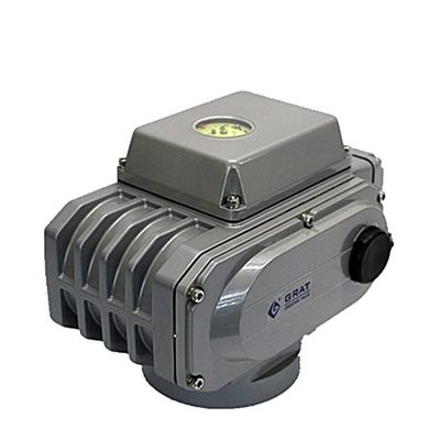 অ্যালোয় দ্রুত উন্মুক্ত বৈদ্যুতিক actuator AC220V ফ্ল্যাঞ্জ সংযোগ